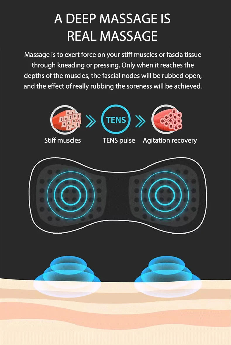 Replacement Gel Pads for EMS Neck Massager