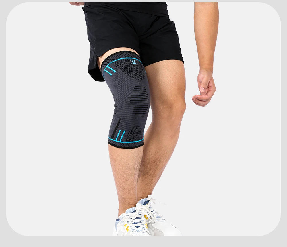 Compression Knee Support Sleeve - Elastic Sports Brace