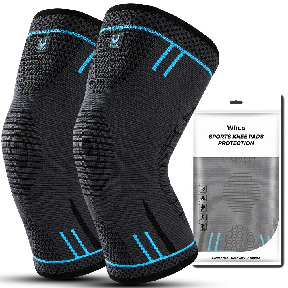 Compression Knee Support Sleeve - Elastic Sports Brace